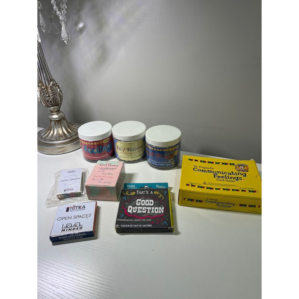 Therapy Social Skills Game Bundle Feelings Daily Dilemmas Totika‎ Girl Games 7pc
